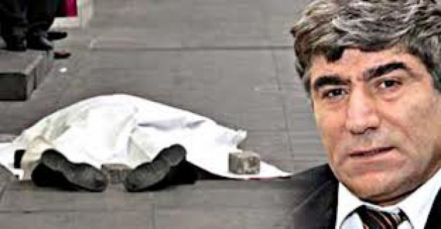 Hrant Dink için anma töreni...
