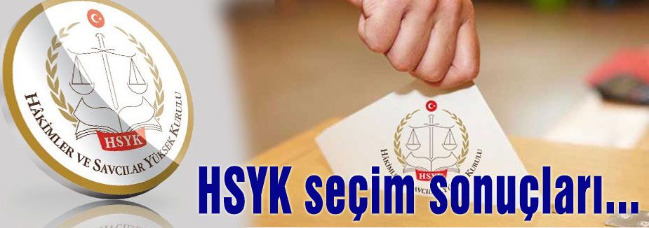 HSYK seçim sonuçları...