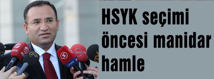 HSYK seçimi öncesi manidar hamle