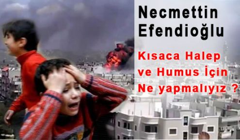 Humus İçin Ne yapmalıyız ?