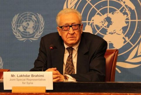 İbrahimi Suriyeli taraflarla konuştu...