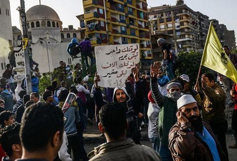 İdam cezalarına protesto...
