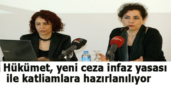 İHD: Hükümet, yeni ceza infaz yasası ile katliamlara hazırlanılıyor