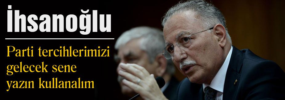 İhsanoğlu DİSK'i ziyaret etti