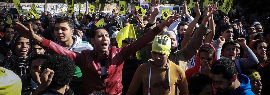 ihvan terör örgütü kararına cuma protestosu