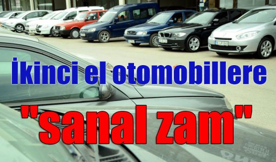 İkinci el otomobillere “sanal zam“