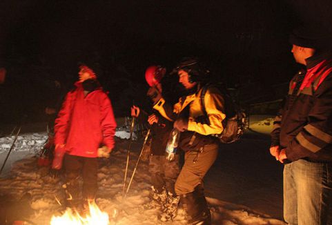 Ilgaz'da kaybolan dağcılar bulundu