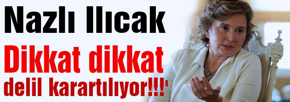 Ilıcak: 'Dikkat dikkat delil karartılıyor!!!'