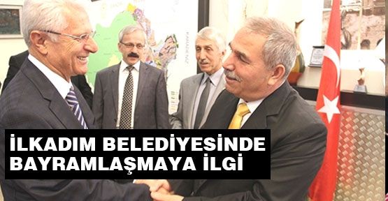 İlkadım Beledilesi Bayramlaşma törenine ilgi büyük