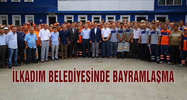 İlkadım Belediyesinde Bayramlaşma
