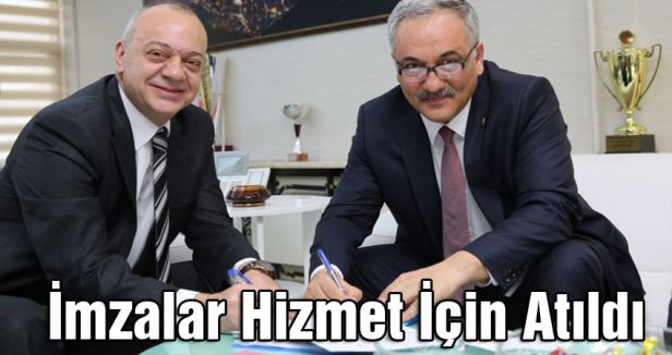 İmzalar Hizmet İçin Atıldı