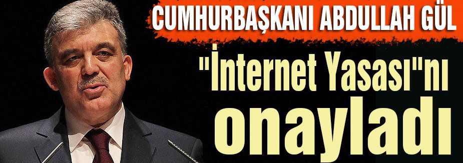 “İnternet Yasası“ onaylandı