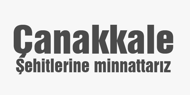 İş dünyası: Çanakkale şehitlerine minnettarız
