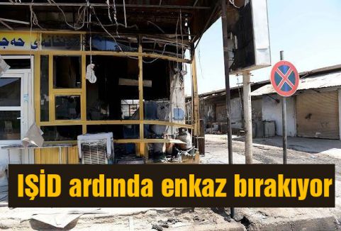 IŞİD ardında enkaz bırakıyor