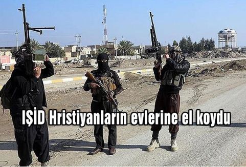 IŞİD Hristiyanların evlerine el koydu