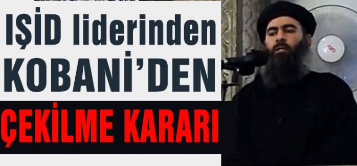 IŞİD KOBANİ'DEN ÇEKİLİYOR MU?