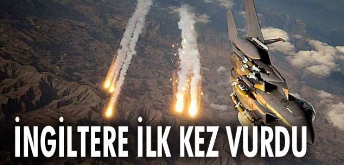 IŞİD'i hedef alan ilk saldırısı