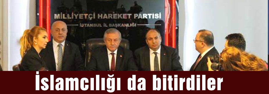 İslamcılığı da bitirdiler...