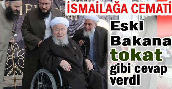 İsmailağa Cemaati'nden Tokat Gibi Cevap