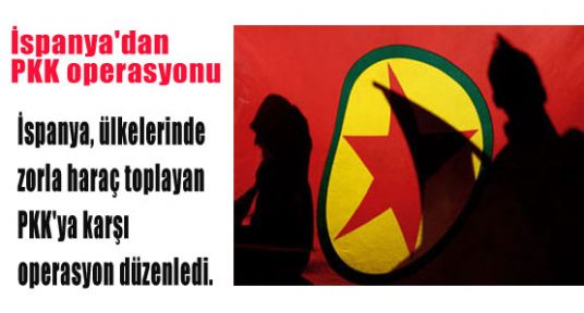İspanya'da PKK'ya operasyonu