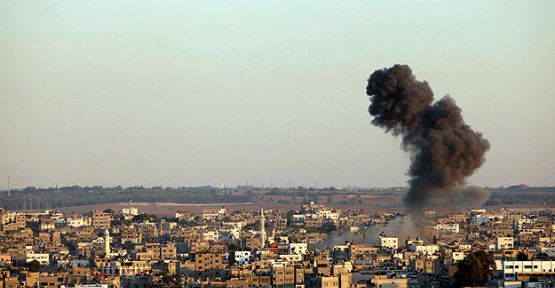 İsrail'den Gazze'nin güneyine hava saldırısı