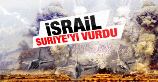 İsrail'den Suriye'ye Saldırı...