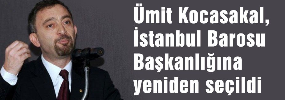 İstanbul Baro başkanı belli oldu