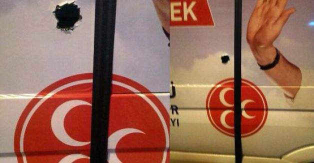 İstanbul' da MHP'ye Saldırı...