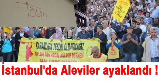İstanbul'da Aleviler İsyan Etti