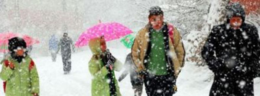 İstanbul'da okullar 1 gün tatil edildi