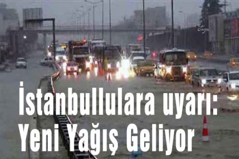 İstanbullulara uyarı:Yağış Geliyor