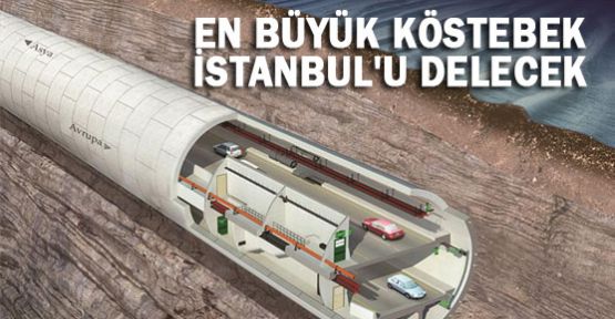 istanbul'u Delecek Dev Matkap Üretiliyor