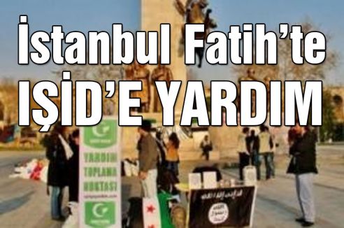 İstanbul'un orta yerinde IŞİD