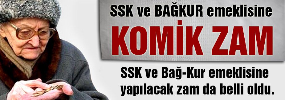 İşte 2015'te emekliye verilecek zam