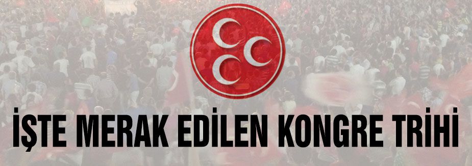 MHP"nin kongre tarihi