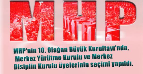 İşte MHP'yi Yönetecek Liste