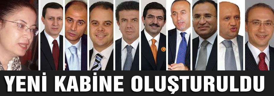İşte Yeni Kabine...