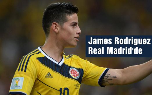 James Rodriguez Real Madrid'de