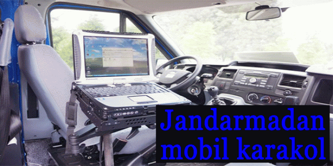 Jandarmadan mobil karakol