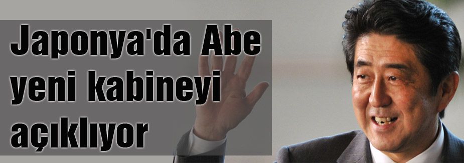 Japonya'da Abe yeni kabineyi açıklıyor