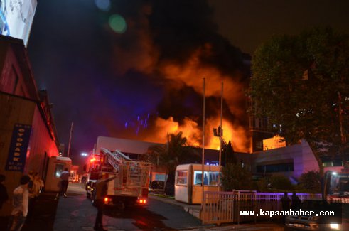 Kağıthane’de yangın paniği