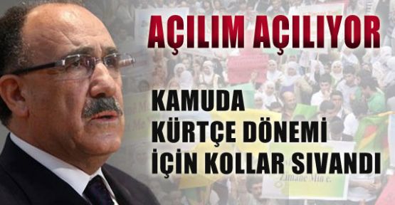 Kamuda Kürtçe Dönemi Başlıyor