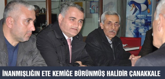 KARANFİL: İNANMIŞLIĞIN ETE KEMİĞE BÜRÜNMÜŞ HALİDİR ÇANAKKALE