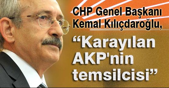 “Karayılan AKP'nin temsilcisi”