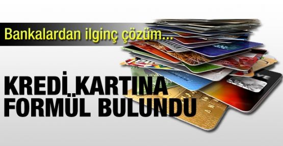 Kart aidatına formül bulundu..