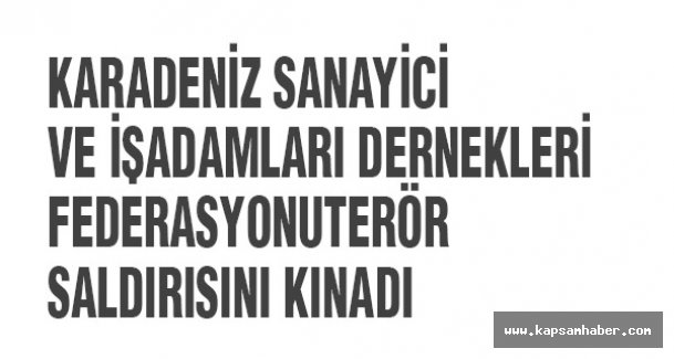 KASİF Terör saldırısını kınadı