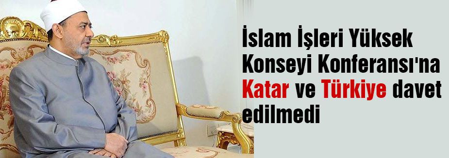 Katar ve Türkiye O Davette Yok!