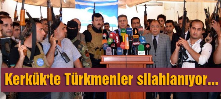 Kerkük'te Türkmenler silahlanıyor...