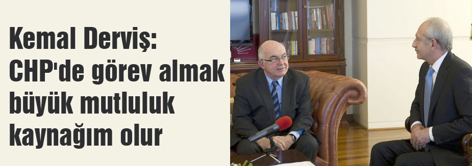 Kılıçdaroğlu kemal derviş görüşmesi...