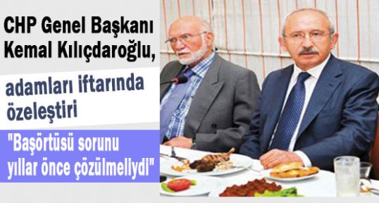 Kılıçdaroğlu;